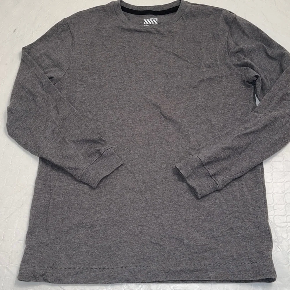 Old Navy gray long sleeve t-shirt L = 10-12